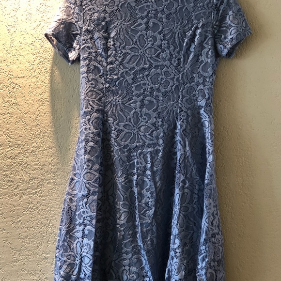 Lacey Blue Dress - Picture 2 of 3